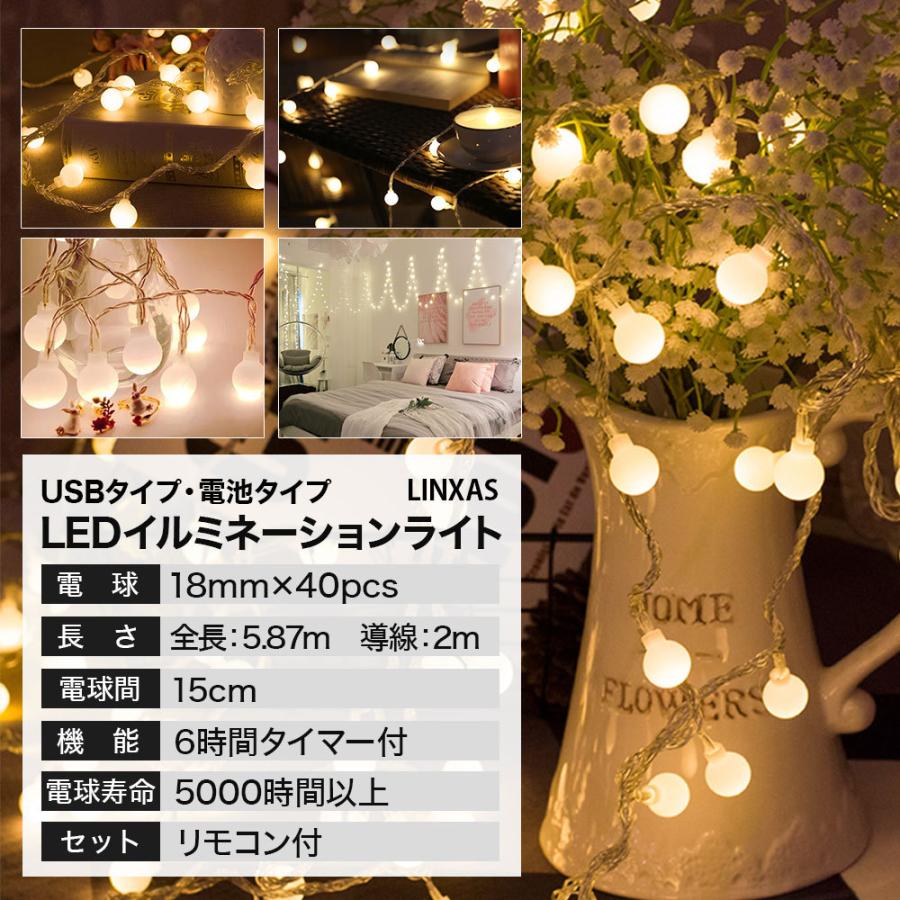 イルミネーション ライト 屋外 室内 ストリングライト LED 電飾