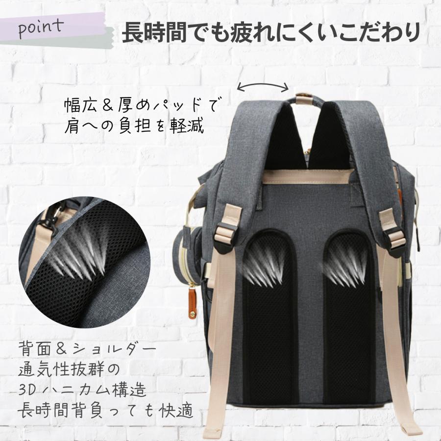 マザーズリュック 大容量 軽量 ポケット 2way マザーズバッグ リュック