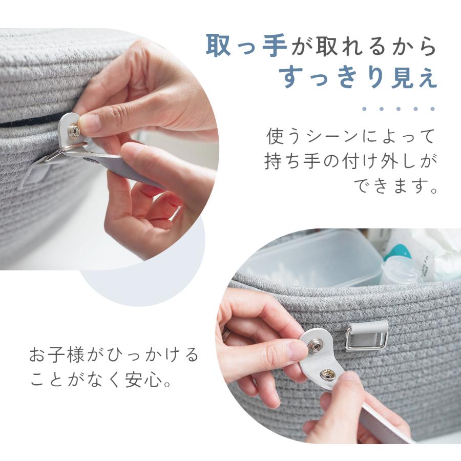 おむつストッカー 仕切り オムツストッカー ベビー用品 収納 オムツ バッグ ボックス ケース 大容量 仕切り オムツケーキ 折りたたみ 小物入れ | ブランド登録なし | 11