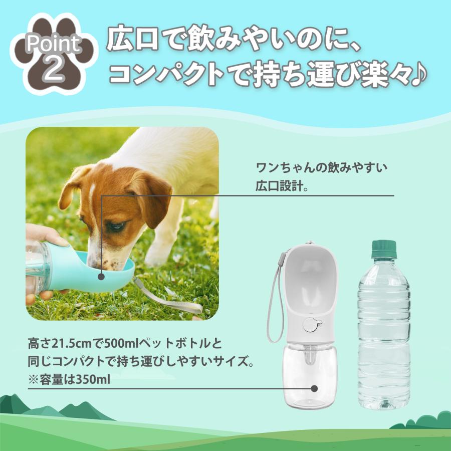 犬 水筒 散歩 水 ボトル ペットウォーターボトル 給水ボトル ウォーターボトル ペット用水筒 携帯給水ボトル ペット 水飲み器 水飲みボトル｜high-high｜08