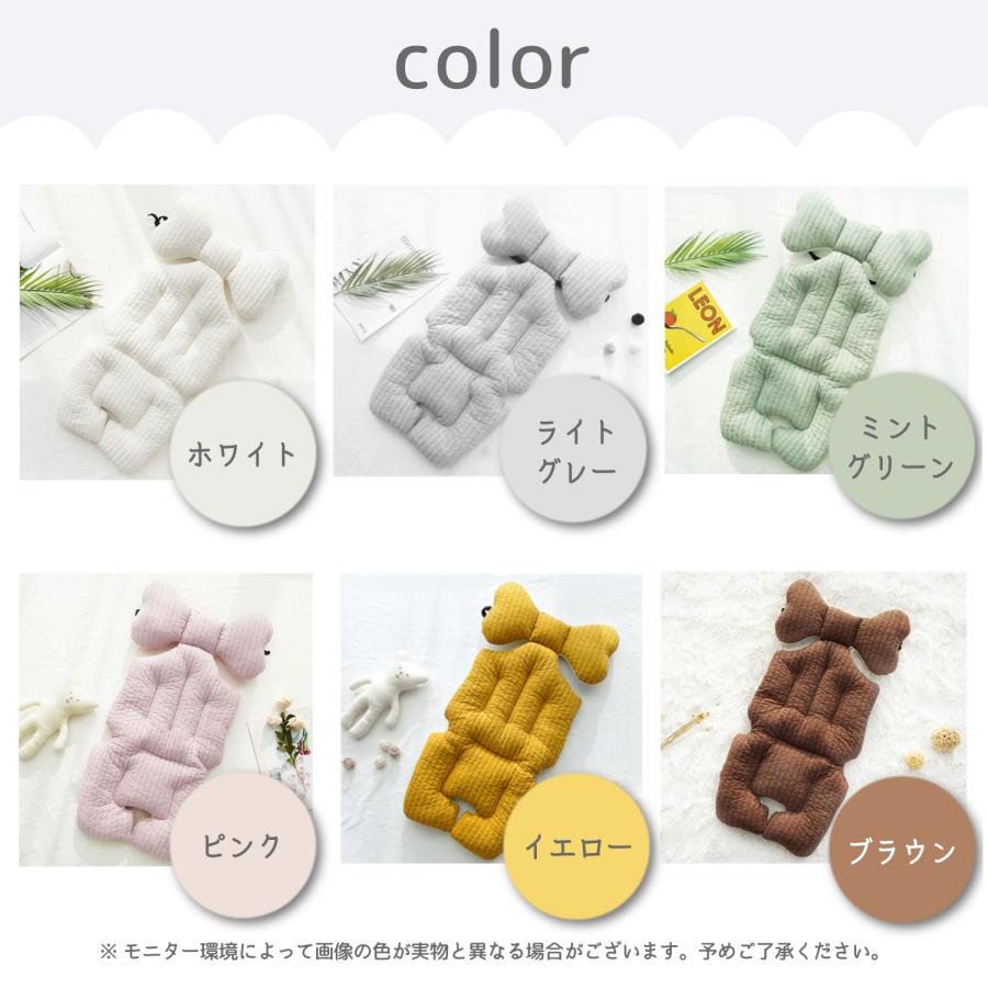 ベビーカーシート 冬 夏 春 秋  ベビーカー シート ベビーカー クッション アクセサリー ベビーカーマット オールシーズン ベビーカークッション ベビー用品 | ブランド登録なし | 18