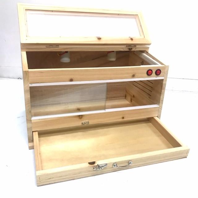 爬虫類ケージ 飼育ケージ 両生類 小動物 飼育ケース 木製 ペットゲージ ハウス アクリル板 ガラスケージ 照明 コンセント式 イグアナ トカゲ リクガメ 両生類 イグアナ トカゲ