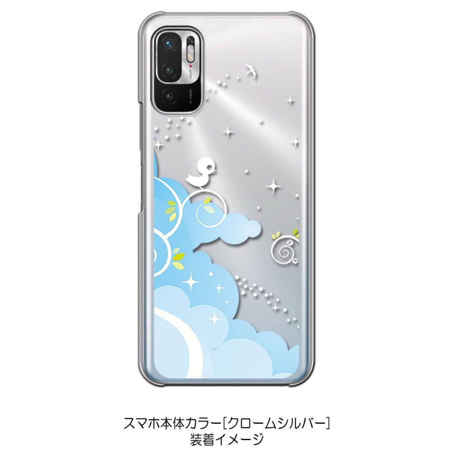 Redmi Note 10 JE XIG02 シャオミ クリア ハードケース 小鳥 Redmi Note 10 JE XIG02 シャオミ クリア ハードケース 小鳥