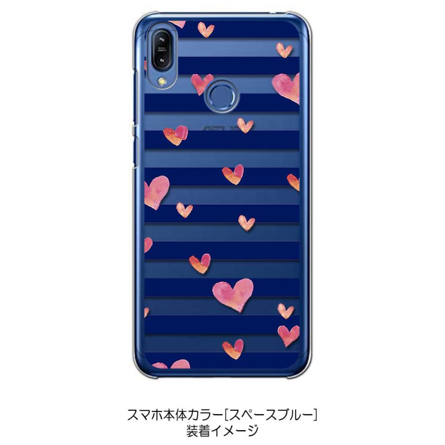 ZenFone Max (M2) ZB633KL ゼンフォンクリア ハードケース ハート