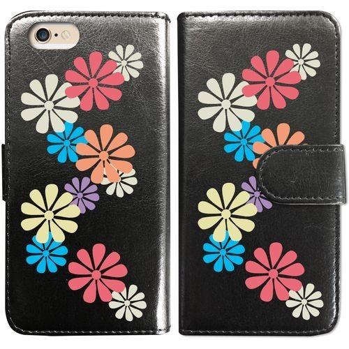 Apple iPhone6 Plus 5.5インチ 手帳型 ケース 花柄(マルチ) 和柄 