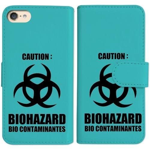 iPodTouch6 アイポッドタッチ6 手帳型 ケース バイオハザード BIOHAZARD ロゴ ダイアリータイプ 横開き カード収納 フリップ カバー｜high｜06