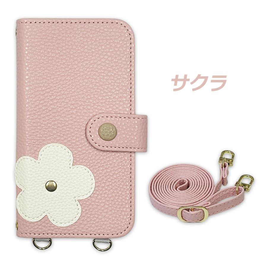 Redmi 12C シャオミスマホケース 手帳型 斜めがけ スマホショルダー