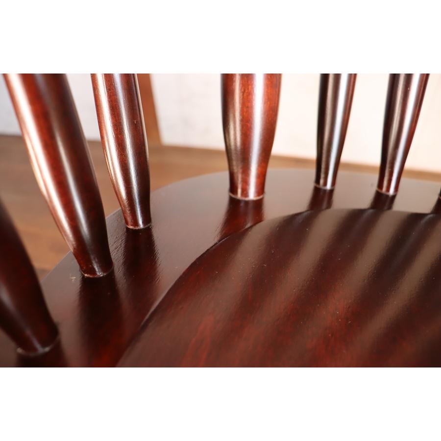 松本民芸家具 「文」 在銘 J型 ロッキングチェア ミズメザクラ 和