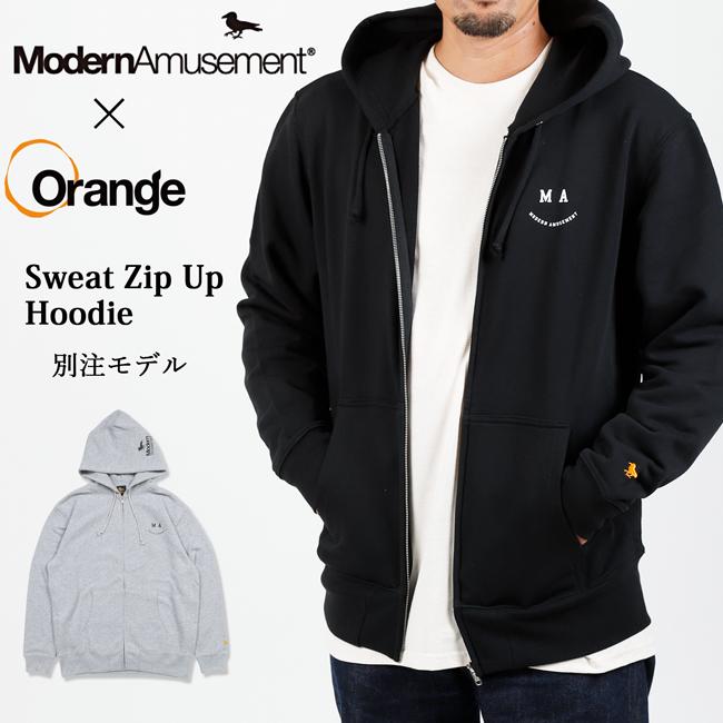 Modern Amusement（モダンアミューズメント） 別注 Sweat Zip Up