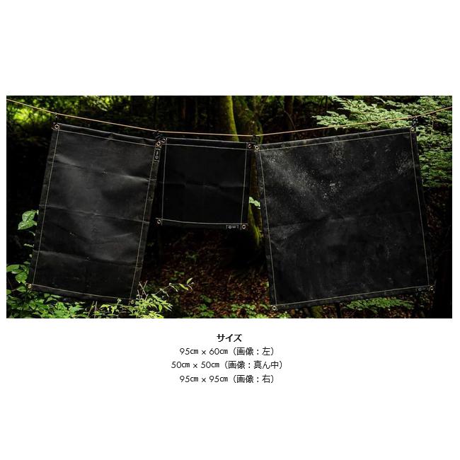 ZEN Camps ゼンキャンプ 焚き火専用シート(ブラックシリコン加工モデル) 95cm×60cm 【 焚火 耐熱 キャンプ アウトドア 】【メール便・代引不可】 | ZEN Camps | 02