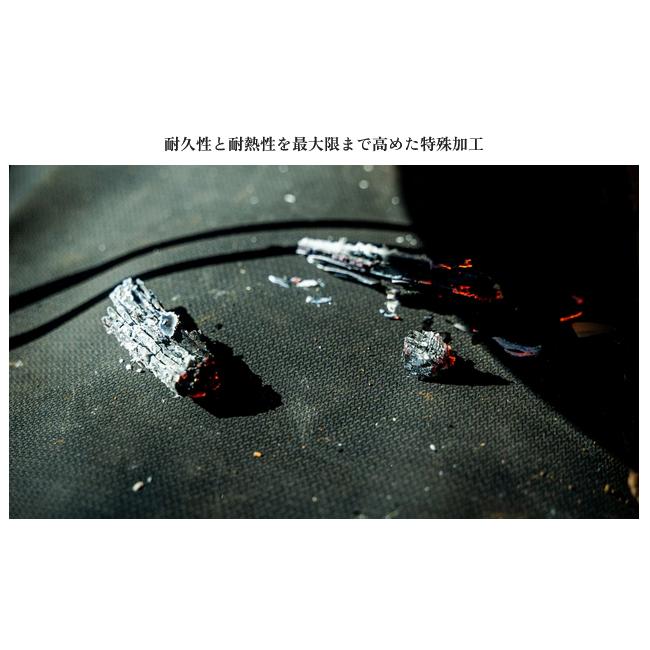 ZEN Camps ゼンキャンプ 焚き火専用シート(ブラックシリコン加工モデル) 95cm×60cm 【 焚火 耐熱 キャンプ アウトドア 】【メール便・代引不可】 | ZEN Camps | 05