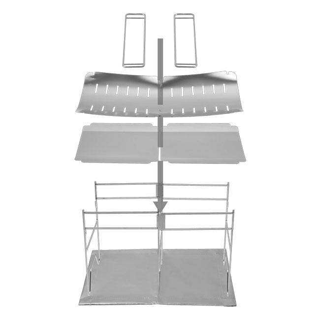 ZEN Camps ゼンキャンプ NT Fire Stand NTファイヤースタンド 【 アウトドア キャンプ BBQ 焚き火 焚火台 料理 コンパクト 折り畳み 軽量 】 | ZEN Camps | 04