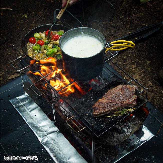 ZEN Camps ゼンキャンプ NT Fire Stand NTファイヤースタンド 【 アウトドア キャンプ BBQ 焚き火 焚火台 料理 コンパクト 折り畳み 軽量 】 | ZEN Camps | 05