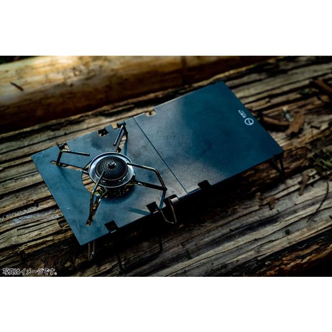 ZEN Camps ゼンキャンプ SOTO ST-310、ST-340 Rangeシングルバーナー用 遮熱板兼テーブル(CB缶カバー付き)【 料理 コンパクト 軽量 】【メール便・代引不可】 | ZEN Camps | 01