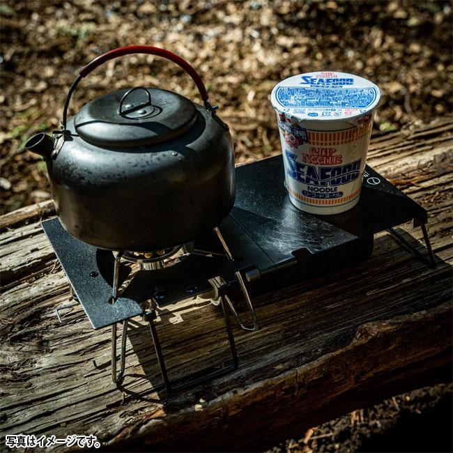 ZEN Camps ゼンキャンプ SOTO ST-310、ST-340 Rangeシングルバーナー用 遮熱板兼テーブル(CB缶カバー付き)【 料理 コンパクト 軽量 】【メール便・代引不可】 | ZEN Camps | 03