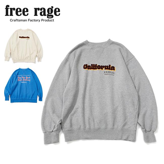 ⭐️トレーナーSR８枚セット⭐️ free rage（フリーレイジ） クラシッククルースウェット (Local