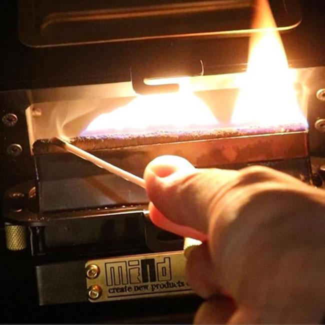 MIND マインド IRON STOVE アイロンストーブ Black 【 オイルヒーター