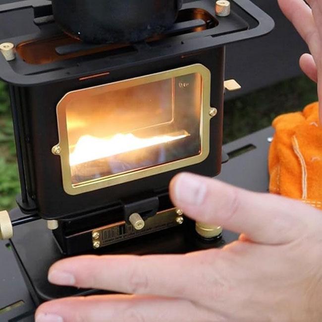 MIND マインド IRON STOVE アイロンストーブ Black 【 オイルヒーター