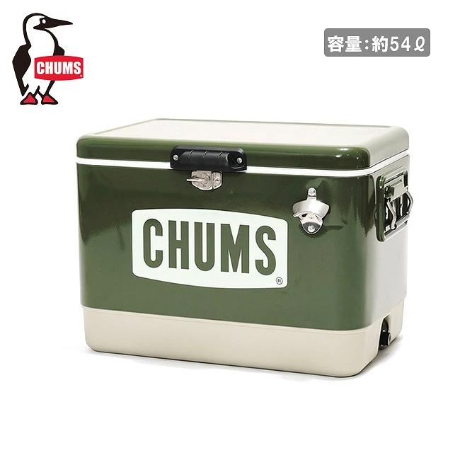 CHUMS - チャムス　クーラーボックス54L CHUMS（チャムス） CHUMS Steel Cooler Box 54L チャムススチール