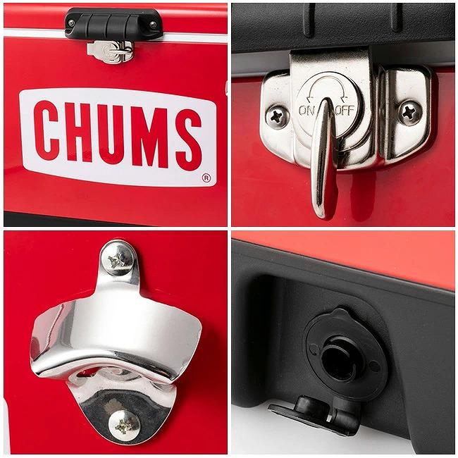 CHUMS（チャムス） CHUMS Steel Cooler Box 54L チャムススチール