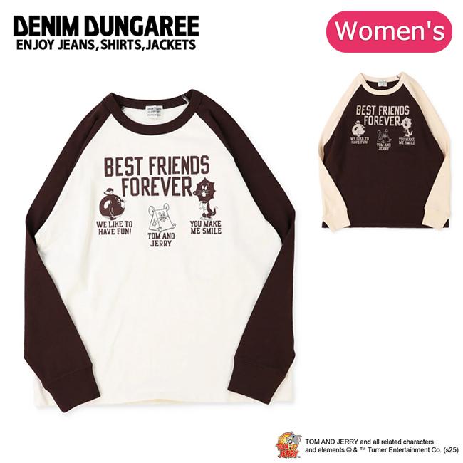 DENIM DUNGAREE（デニムアンドダンガリー） 天竺 TOM AND JERRY T