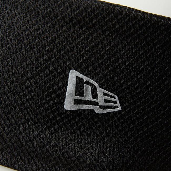 NEW ERA（ニューエラ） ヘアバンド リフレクターロゴ ブラック