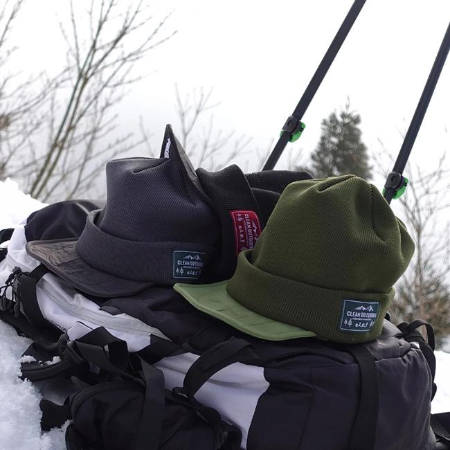 Clef（クレ） HASSUI SNOW KNIT CAP ハッスイスノーニットキャップ