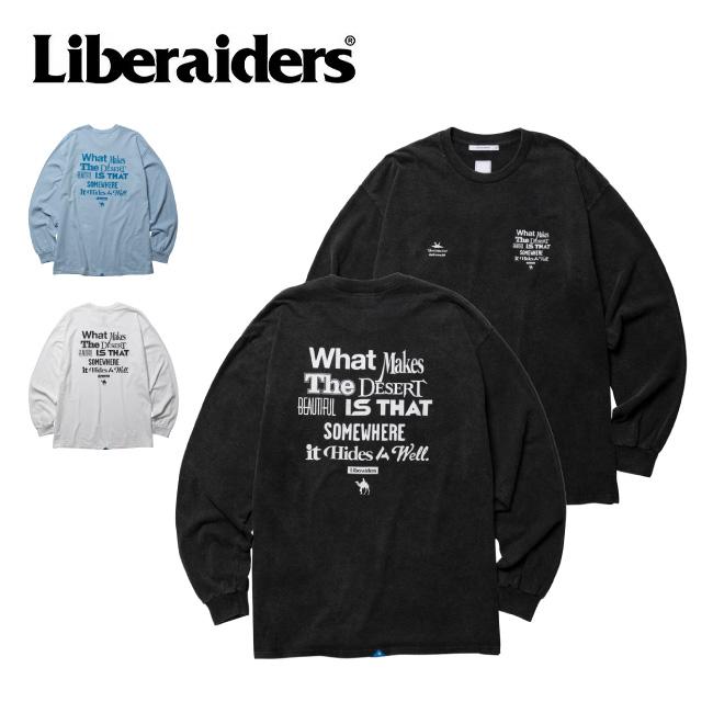 Liberaiders（リベレイダース） MULTI FONT L/S TEE マルチフォント 
