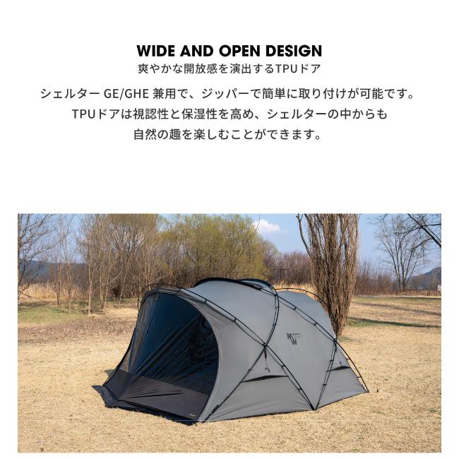 ミニマルワークス シェルター GE / GHE TPUドア TPU DOOR ec266eb12211c3d856f2a52442e186