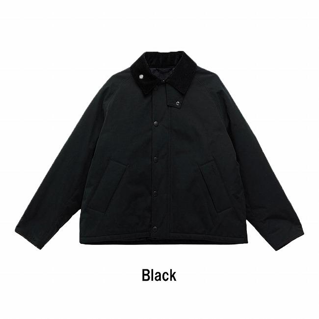 10人ミナ　Barbour バブアー トランスポート ブラック Barbour（バブアー） padded transport jacket パデッドトランスポート