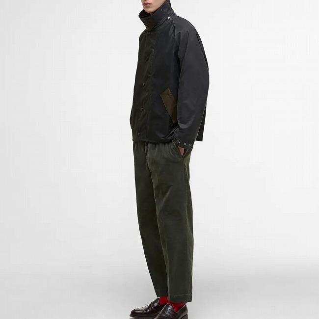 Barbour（バブアー） patchwork transport wax jacket パッチワーク