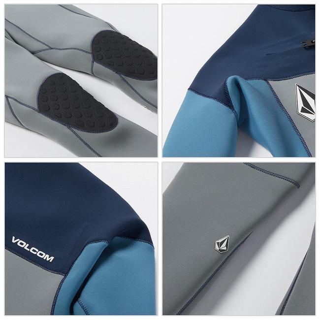 VOLCOM（ボルコム） Mens Modulator 4/3mm Chest Zip Fullsuit メンズ