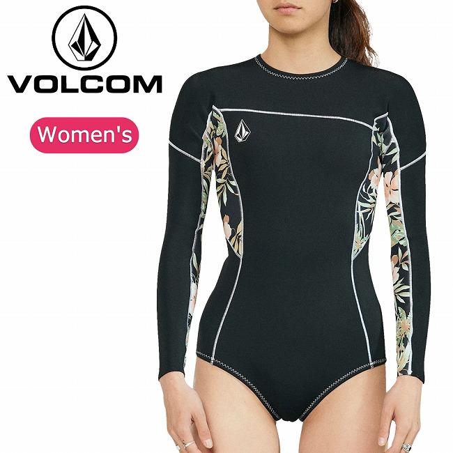 マリンスポーツ 2024継続 VOLCOM WOMENS MODULATOR 1MM LONG ARM BACK