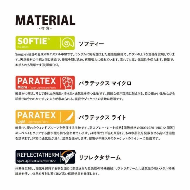 Snugpak スナグパック ソフティーエリート3 レフトジップ コヨーテタン SP20029CT 【 寝袋 シュラフ 保温 軽量 撥水 防風 通気性 透湿 キャンプ アウトドア 】_9