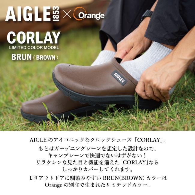 AIGLE エーグル 別注 CORLAY ORANGE コーレイオレンジ ZZHND11 AIGLE エーグル 別注 CORLAY ORANGE コーレイオレンジ ZZHND11