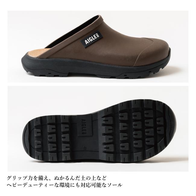 AIGLE エーグル 別注 CORLAY ORANGE コーレイオレンジ ZZHND11 【サンダル/クロッグ/ラバーサンダル/コラボ/靴】｜highball｜10