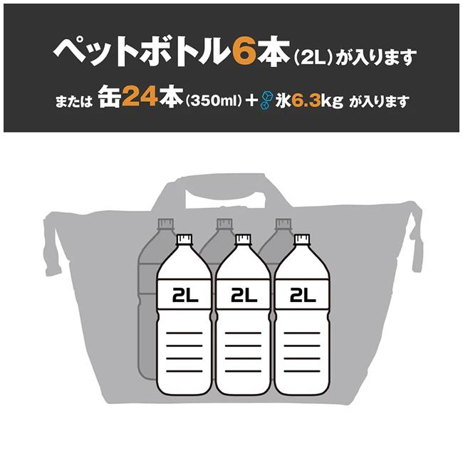 AO Coolers エーオークーラーズ 24パック カーボンソフトクーラー Black AOCR24 【クーラーボックス/保冷バック/UVカット/カビ予防/アウトドア】の画像