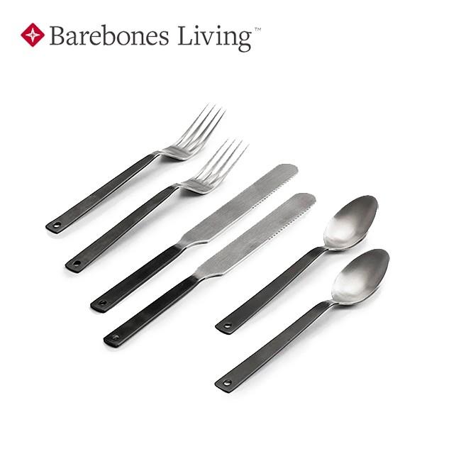 Barebones Living ベアボーンズリビング ベアボーンズリビング フラットウェア 2セット 20235025 【アウトドア/キャンプ/BBQ/食器/スプーン/フォーク/ナイフ】 | BAREBONES