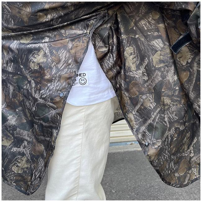 BEACHED DAYS ビーチドデイズ Waterproof Poncho ウォータープルーフポンチョ BY900026 【雨具/レインコート/アウトドア/キャンプ/フェス】 | ブランド登録なし | 04
