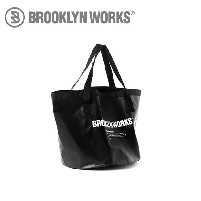 BROOKLYN WORKS ブルックリンワークス WATERPROOF FOLDING BUCKET L ウォータープルーフフォールディング