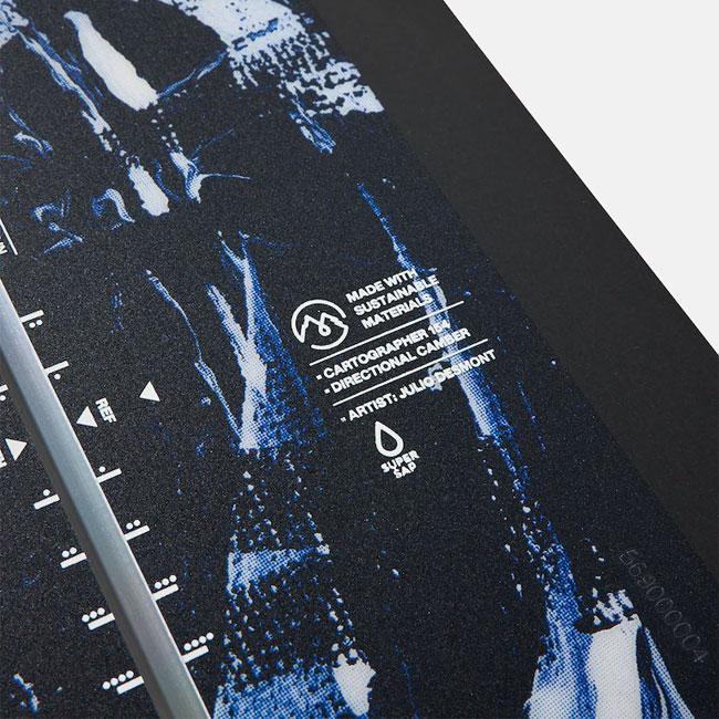 2025 BURTON バートン Cartographer カートグラファー 229421 【 スノーボード キャンバー ユニセックス カービング パウダー 日本正規品 】 | BURTON | 02