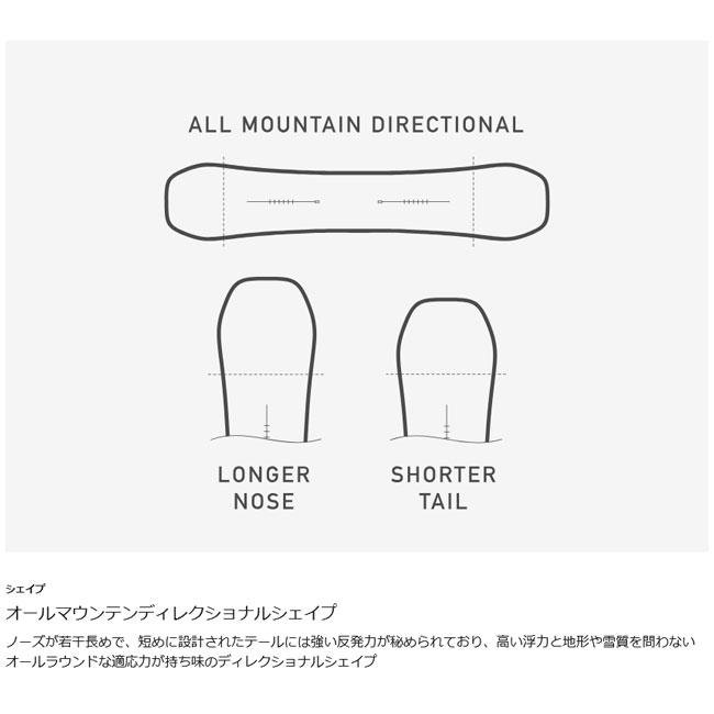 2025 BURTON バートン Cartographer カートグラファー 229421 【 スノーボード キャンバー ユニセックス カービング パウダー 日本正規品 】 | BURTON | 06