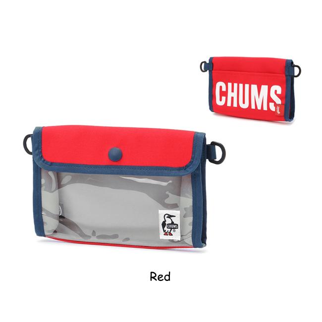 CHUMS チャムス Recycle CHUMS Clear Case M リサイクルチャムスクリアーケースM CH60-3293 【収納/小物/携帯/化粧ポーチ】【メール便・代引不可】｜highball｜08