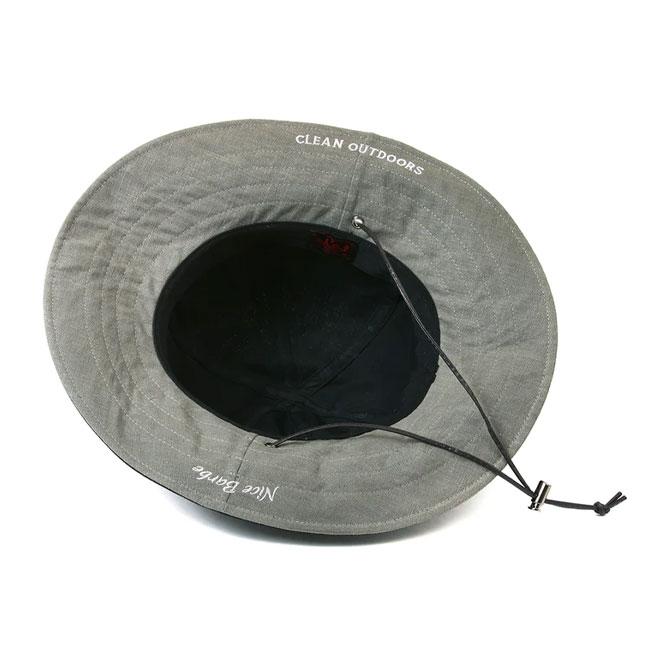 clef クレ NICE BARBE×Clean Outdoors TOPPO HAT ナイスバーべ×クリーンアウトドアトッポハット BBQC003 【帽子/たけだバーベキュー/コラボ】 | Clef | 01