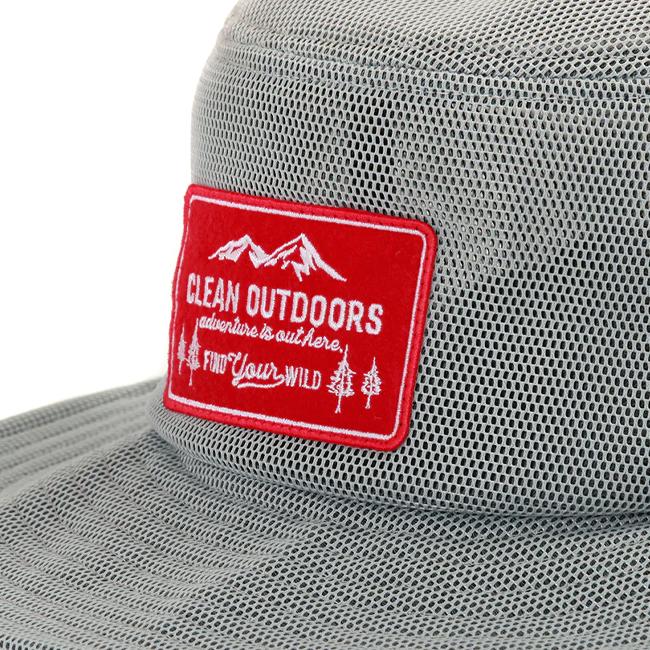 clef クレ BIG BRIM FULL MESH HAT ビックブリムフルメッシュハット RB3658 【 帽子 通気性 アウトドア キャンプ 】【メール便・代引不可】 | Clef | 05