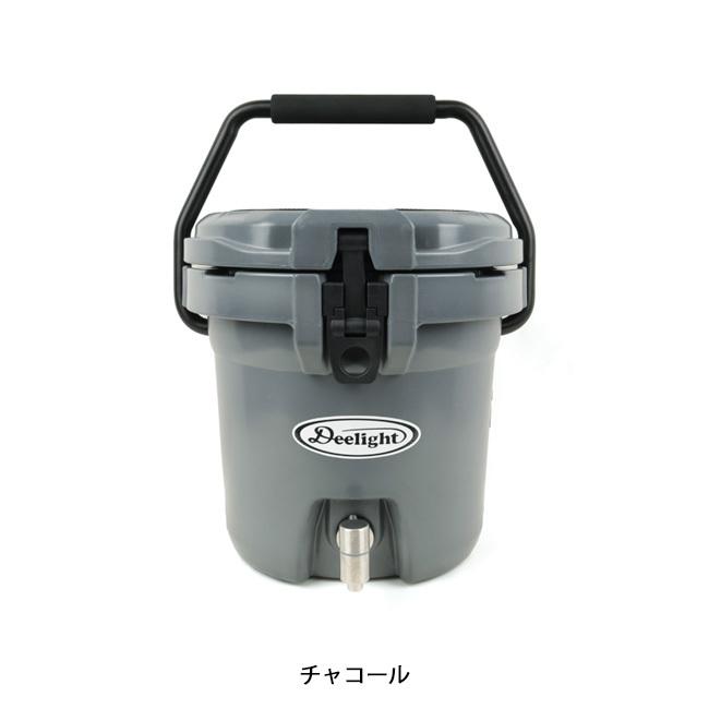 Deelight ディーライト Ice Bucket アイスバケツ 2.5ガロン ステンレス蛇口 【クーラーボックス/ウォータージャグ/保冷