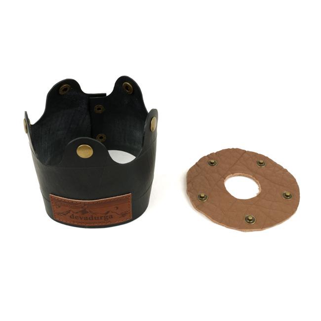 devadurga デヴァドゥルガ tire×leather「リング」ODカバー 250 dg-1247 【アウトドア/キャンプ/OD缶/雑貨】【メール便・代引不可】 | devadurga | 01