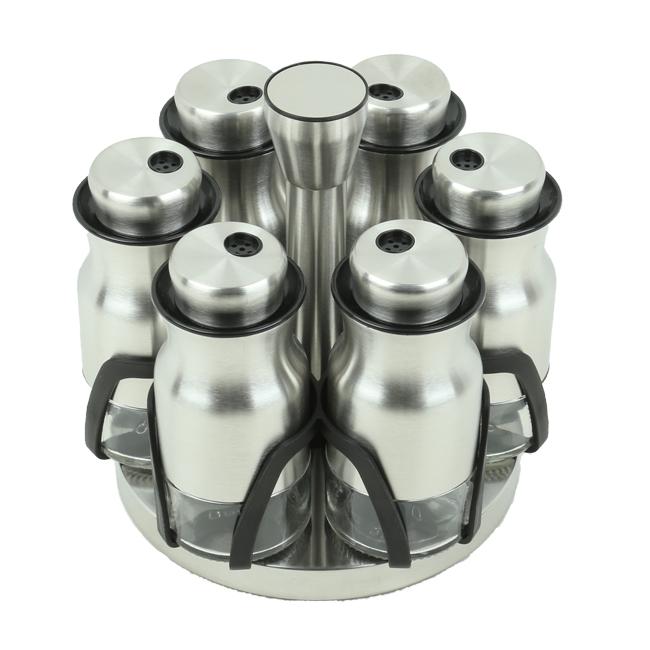 DULTON（ダルトン） CURVED SPICE JAR SET OF 6 カーブドスパイス