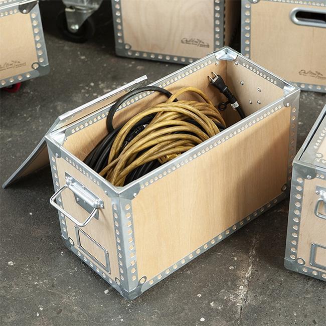 DULTON（ダルトン） WOODEN STORAGE BOX ウッデンストレージボックス 121-370 【 収納ボックス キャンプ ...