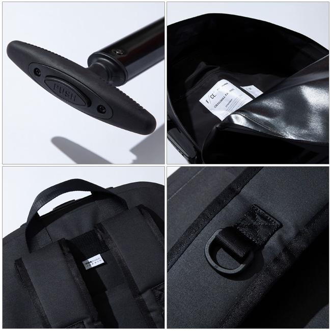 F/CE エフシーイー CORDURA DRY 2WAY TROLLEY コーデュラドライ2WAYトローリー Black FDR47233B0001 【正規品/FCE/防水/リュック/ショルダー/鞄/アウトドア】 | F/CE. | 12